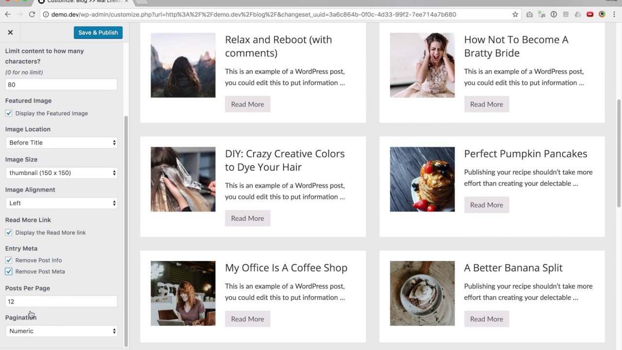 How to Customize the Blog Archives on Mai Theme